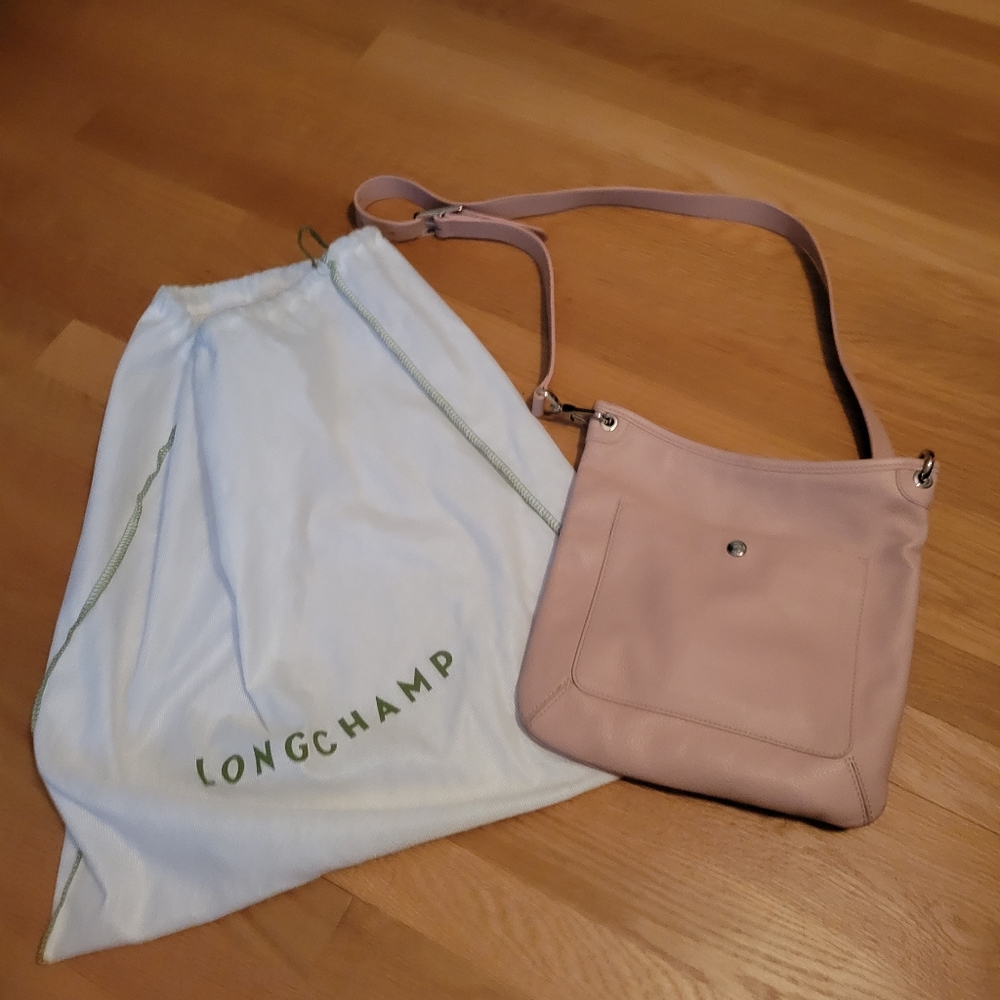 Longchamp Le Foulonne Leather Crossbody Bag